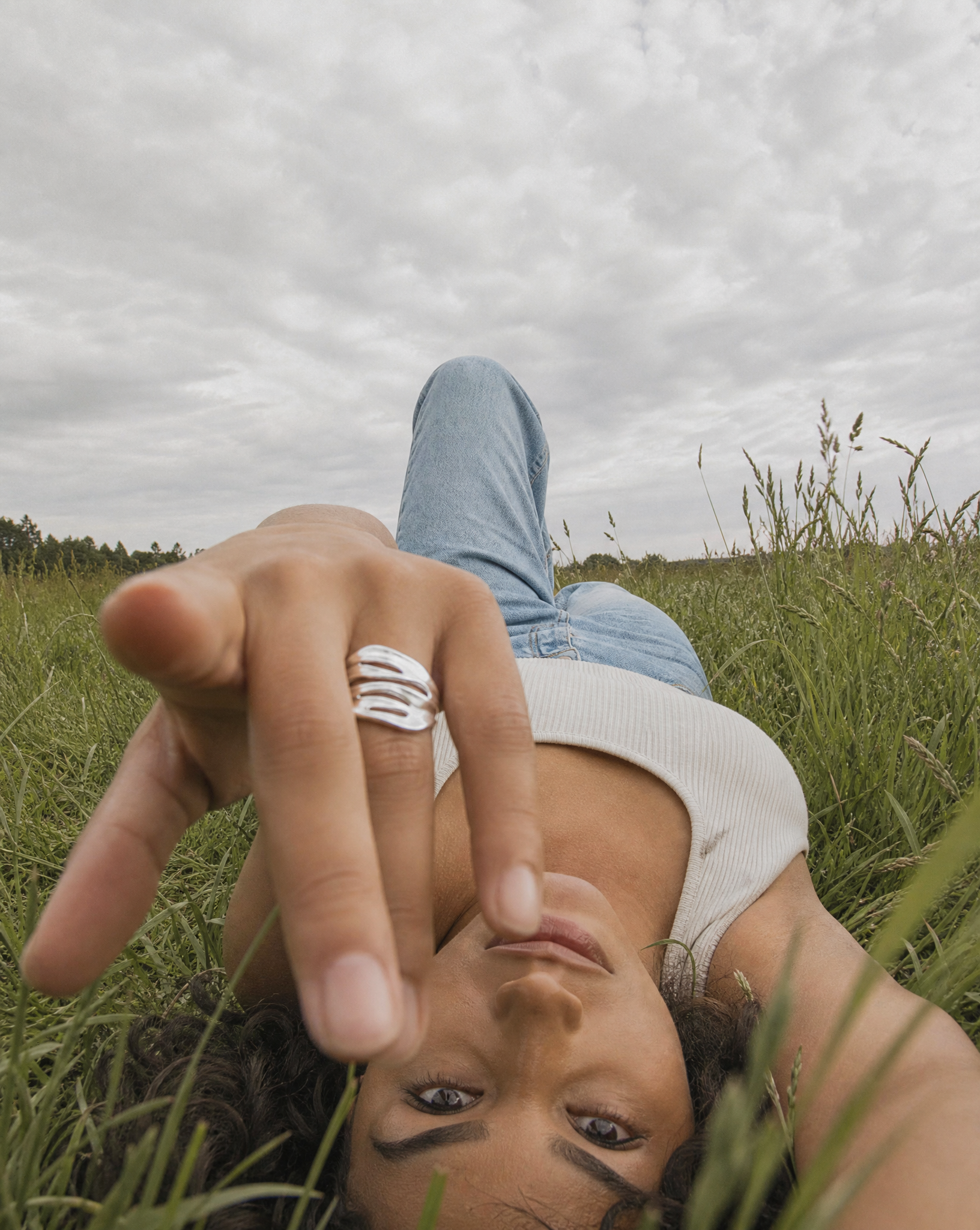 Ridge Wave Ring