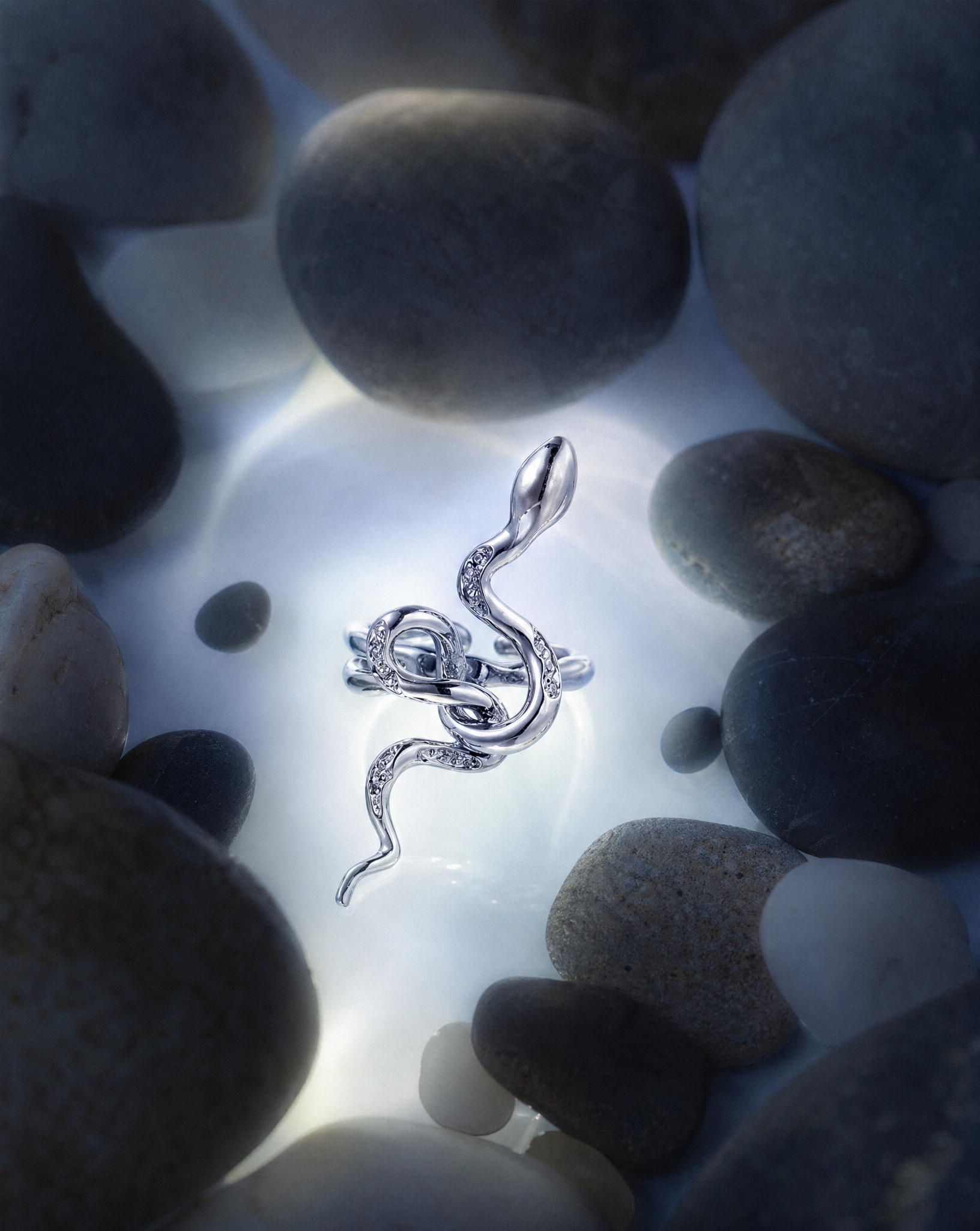 Serpent Flow Ring