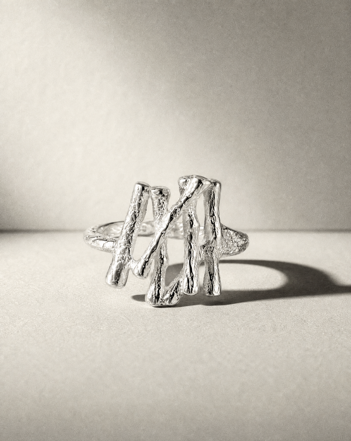 Forest Sculpture Ring in sterling silver from Love Your Beauty
