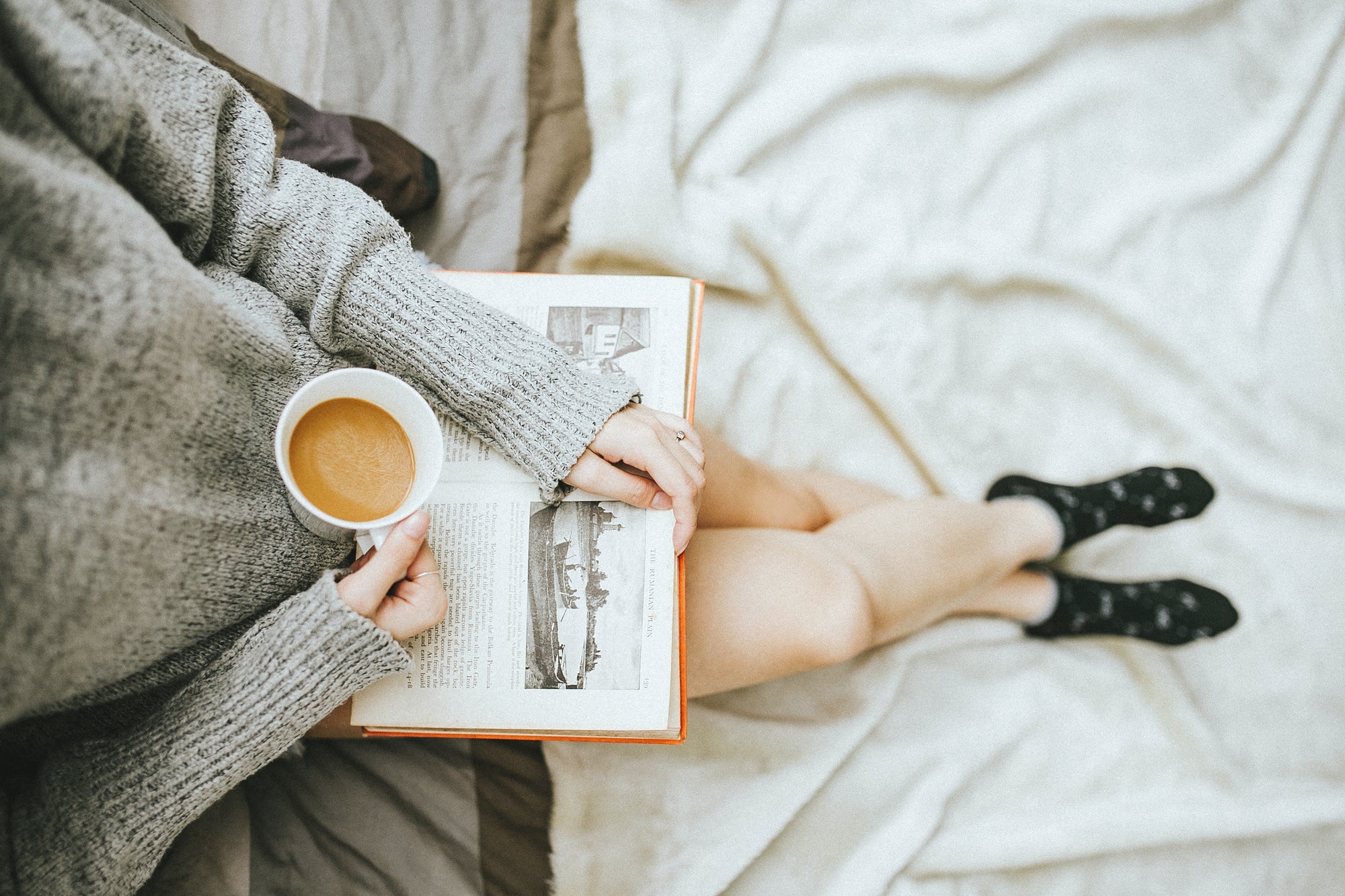 woman with cup of tea