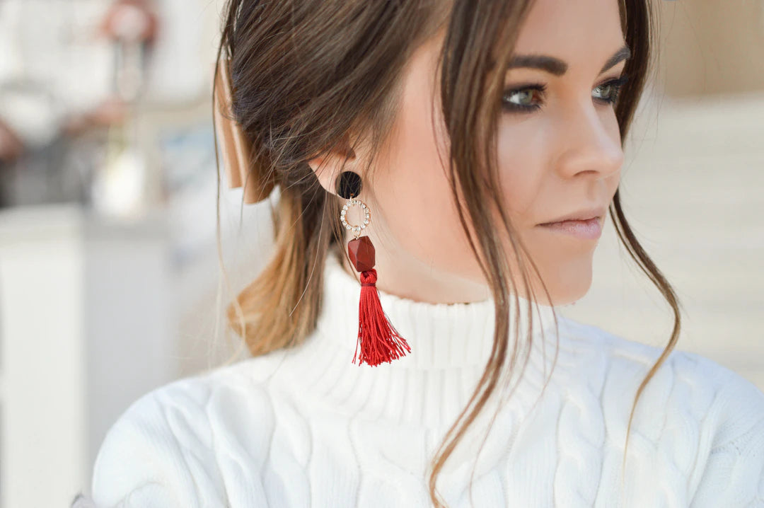 Bold Gold and Colourful Earrings for Unique Styles