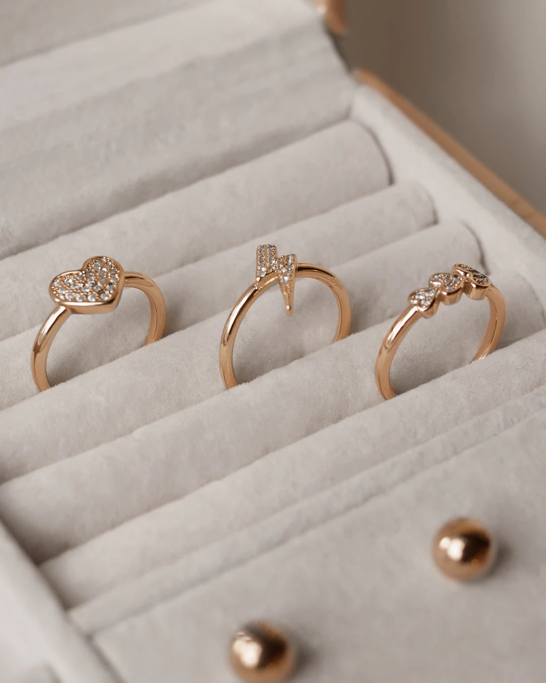 Gold-Plated Rings that Celebrate Love and Individuality