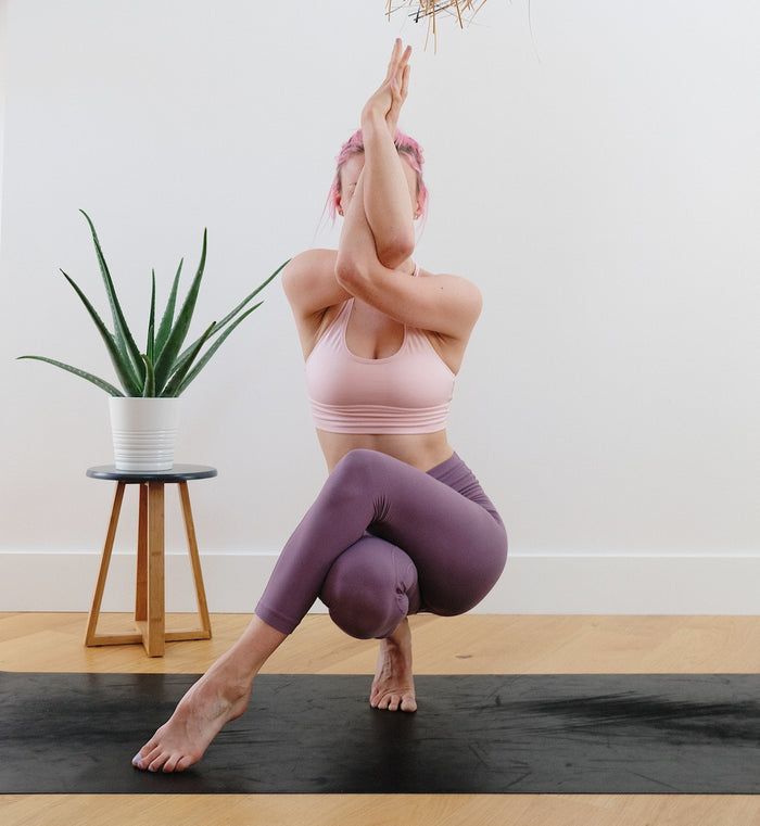 Woman doing yoga