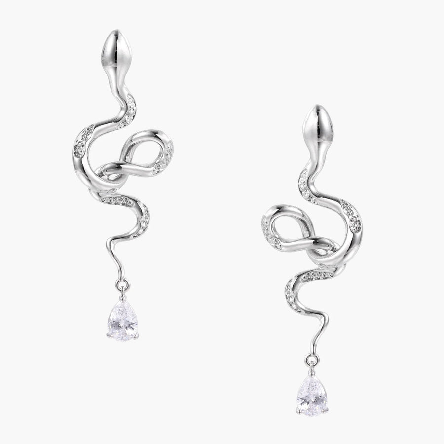 Serpentine Crystal Drops