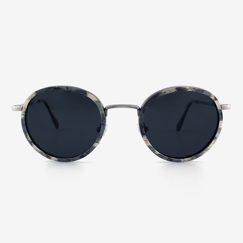 Dora - Metal & Wood Sunglasses
