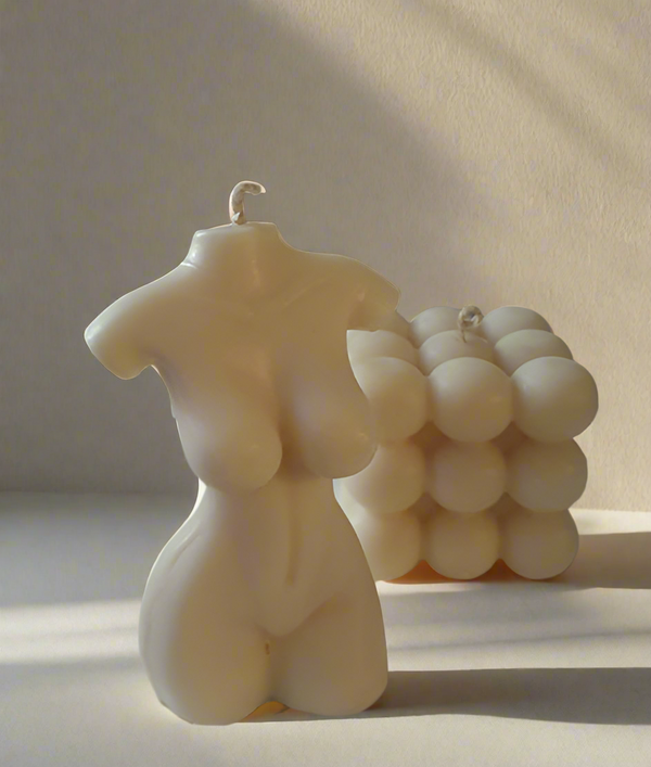 Nude Female Body Candle - Goddess Natural Soy Wax Candle