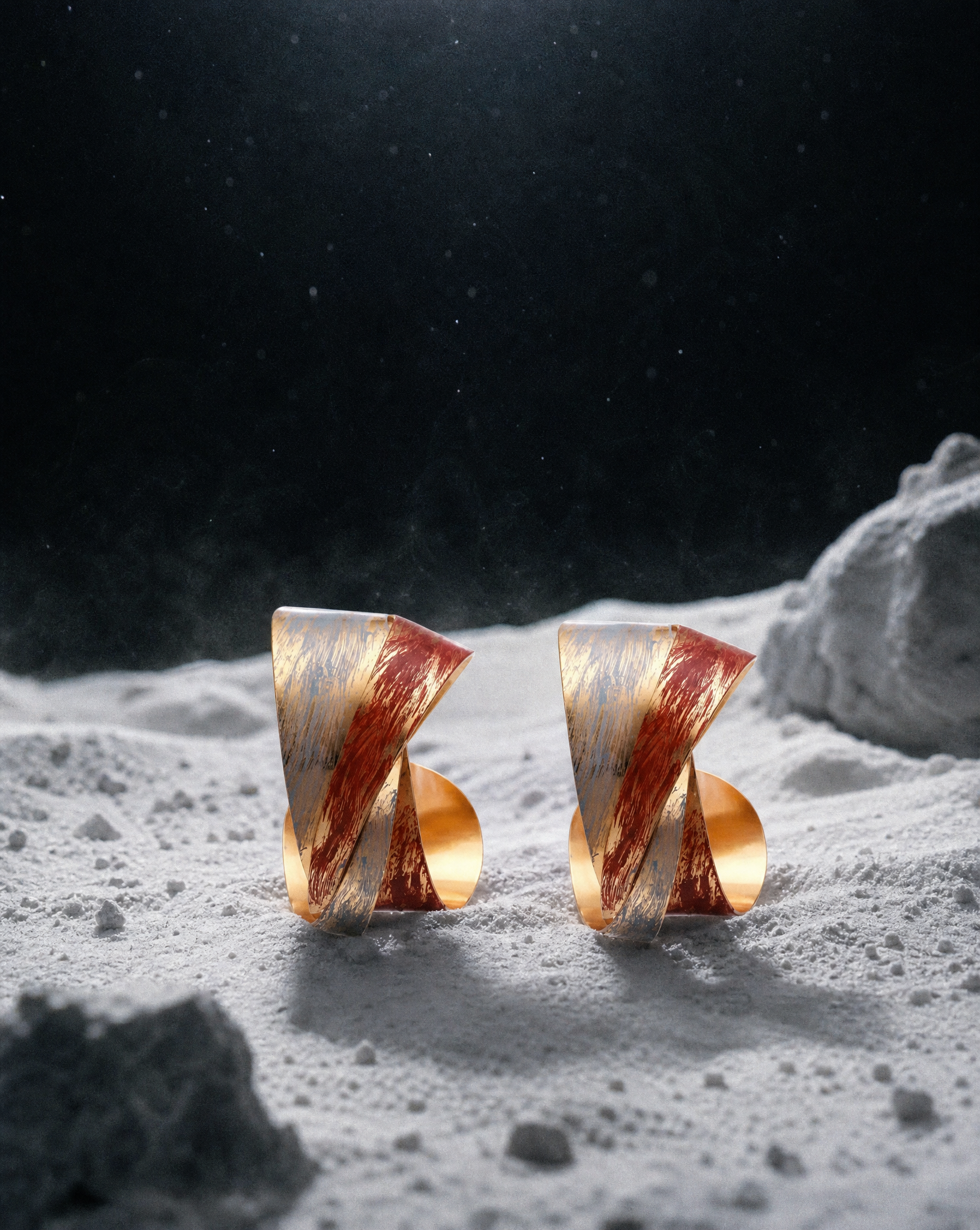 Twisted Flame Hoops
