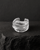 Ridge Wave Ring