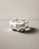 Liquid Silver Statement Ring