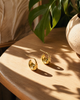 Sculptural Cone Hoops