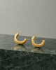 Dimpled Glow Hoops