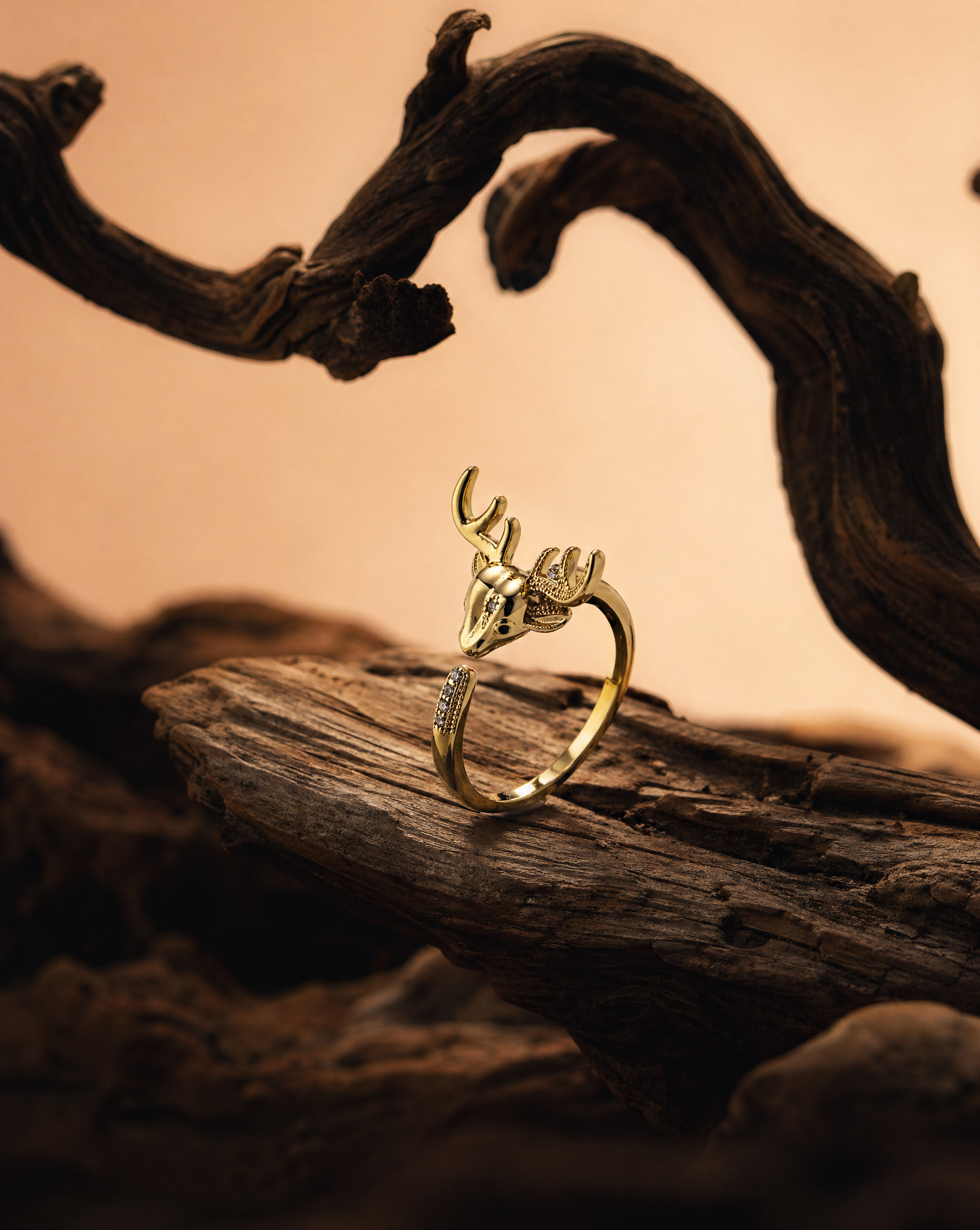 Enchanted Forest Deer Ring