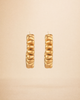 Twisted Gold Hoops