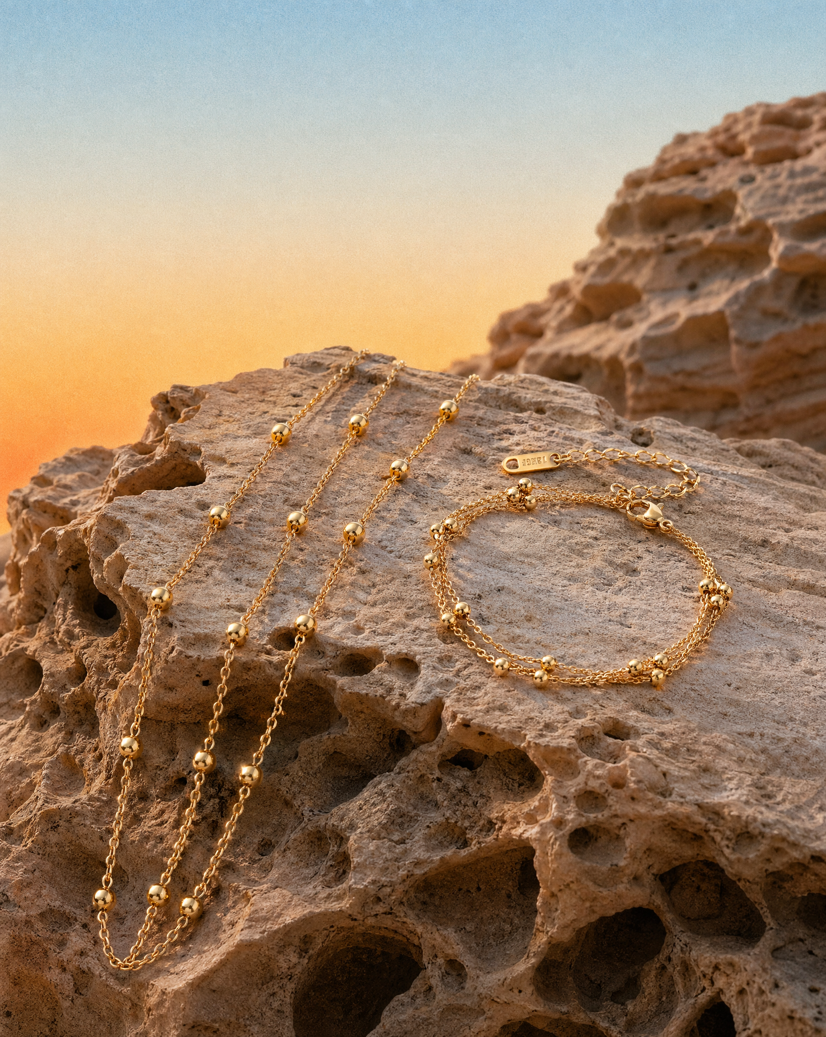 Golden Orbit Bracelet