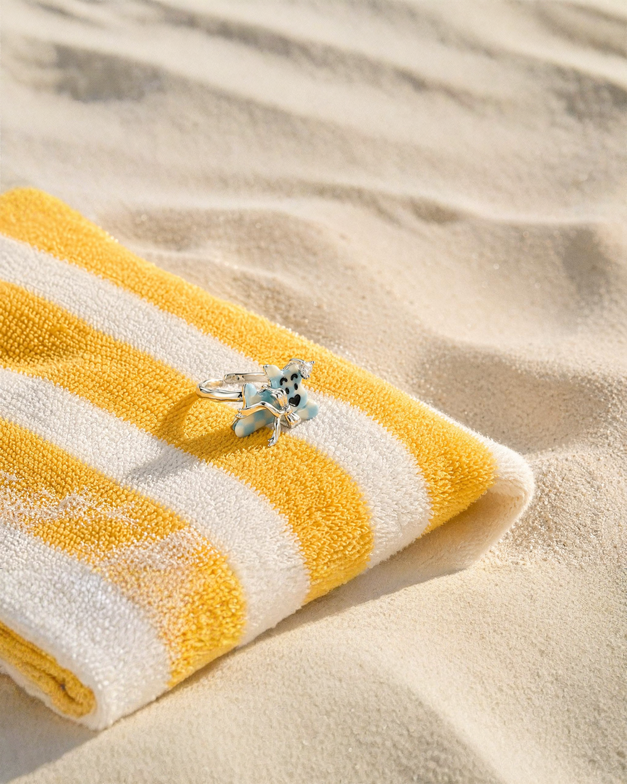 Dreamy Panda Flower Ring