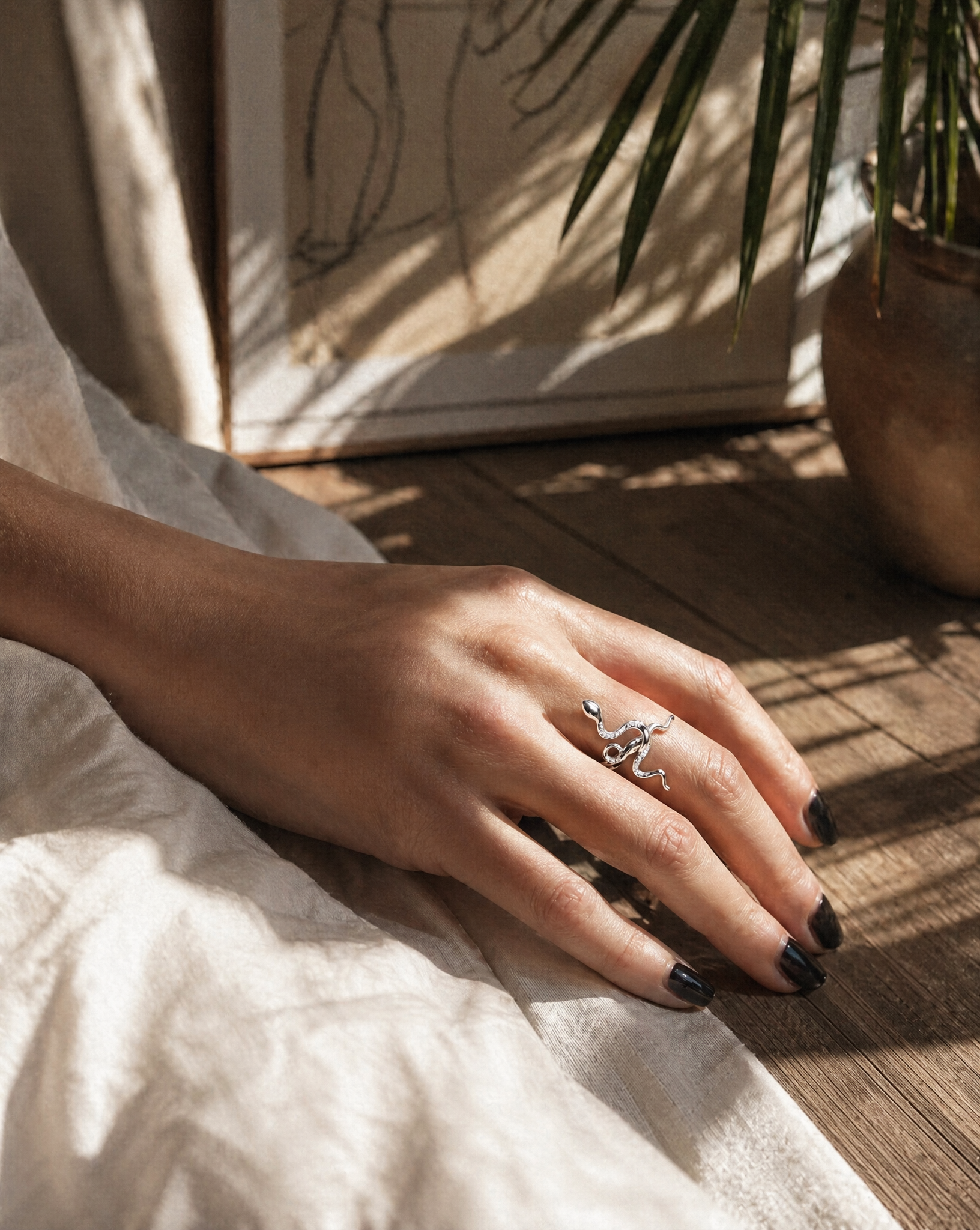 Serpent Flow Ring