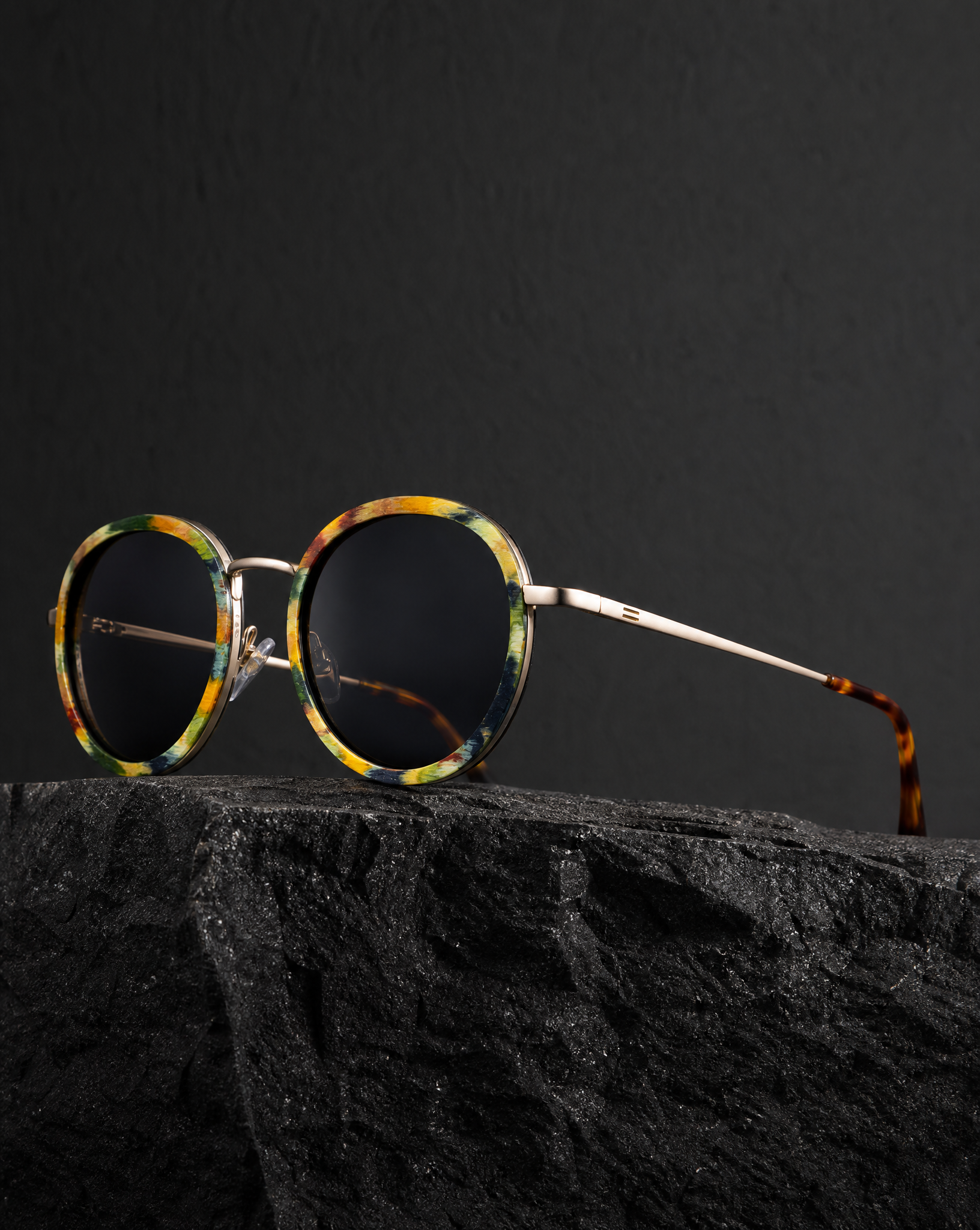 Dora - Metal & Wood Sunglasses