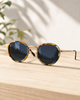 Dora - Metal & Wood Sunglasses
