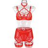 Noir & Rouge Tie Set-Love Your Beauty 