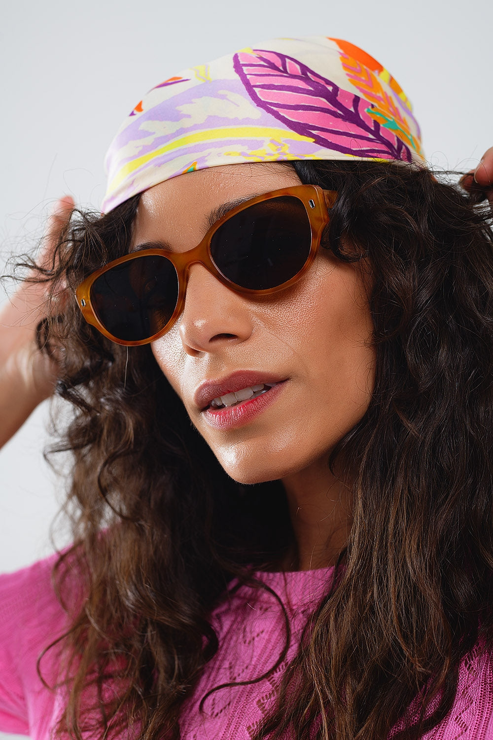 Oval Sunglasses in Light Yellowish Tortoise Shell-Love Your Beauty 